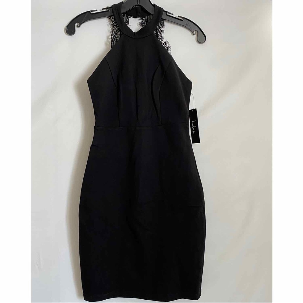 BRAND NEW Black Lace Bodycon Dress